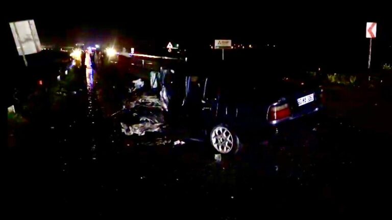 Osmaniye’de yağış kazaya neden oldu: 5 yaralı