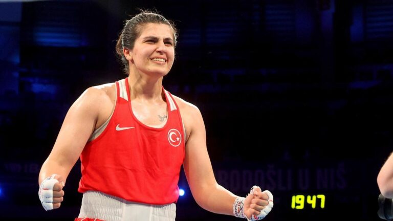 Sırbistan’da altın madalya kazanan Busenaz Sürmeneli’den Los Angeles açıklaması