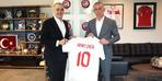 Hatayspor Çincin Başkanından İbrahim Hacıosmanoğlu'ya ziyaret