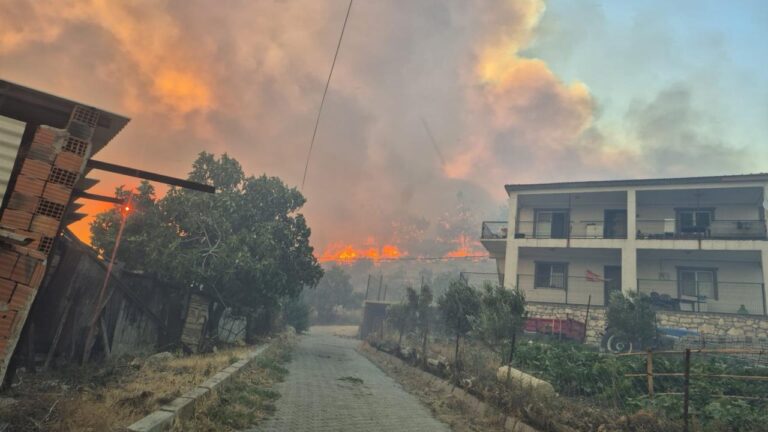 Yangınlardan etkilenen illere 128,4 milyon lira ödenek gönderildi